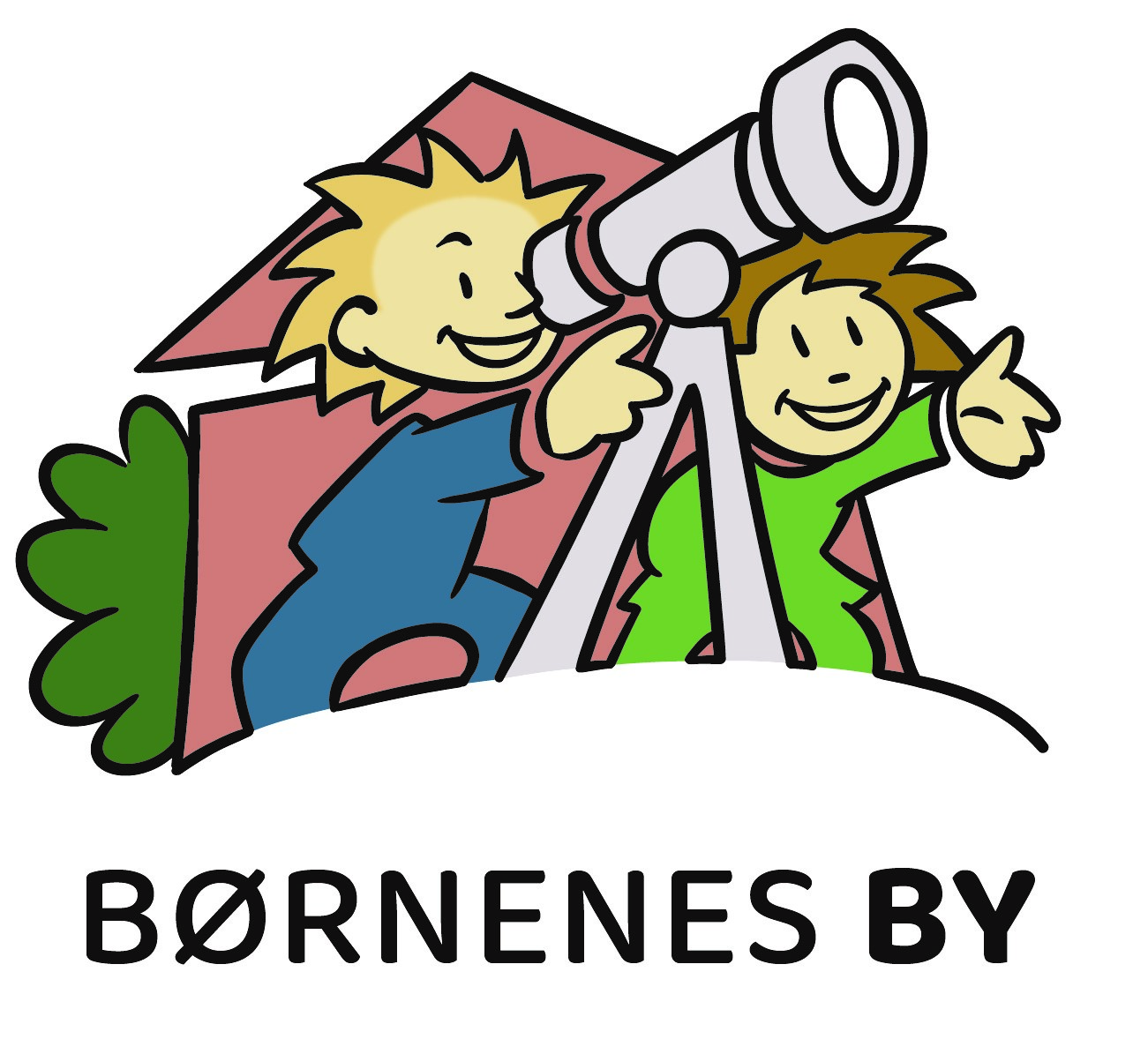 Primær logo med tekst